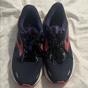 Brooks Women's black and Coral Adrenaline